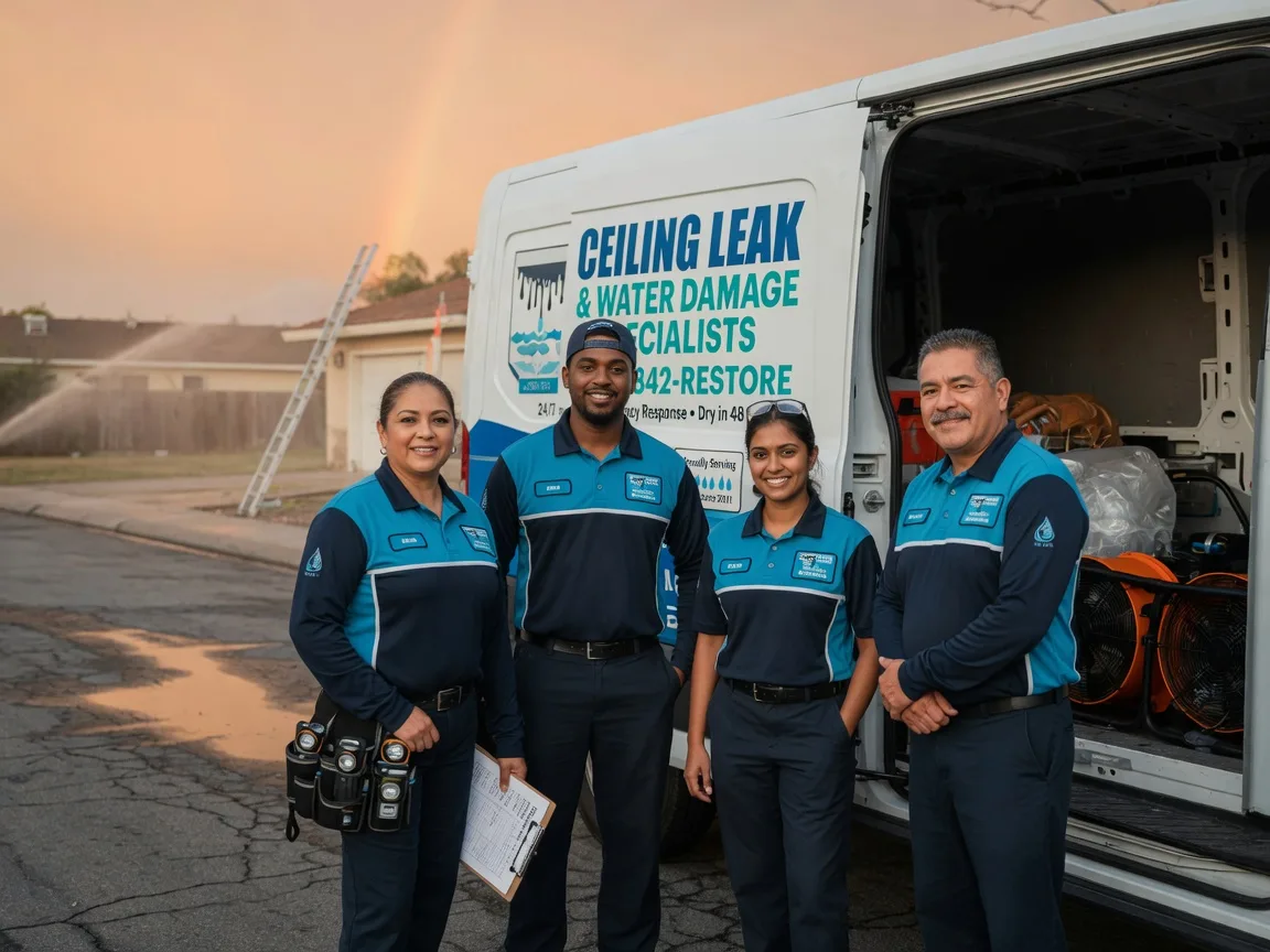 Ceiling Leak Cleanup company in War, WV