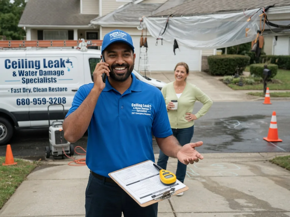 Ceiling Leak Cleanup War, WV FAQs
